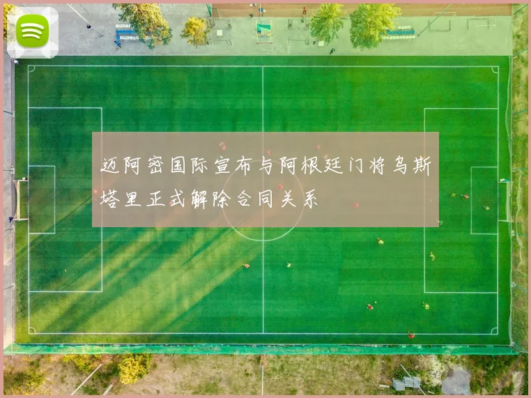 迈阿密国际宣布与阿根廷门将乌斯塔里正式解除合同关系